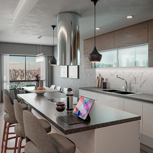 Cocina en las alturas