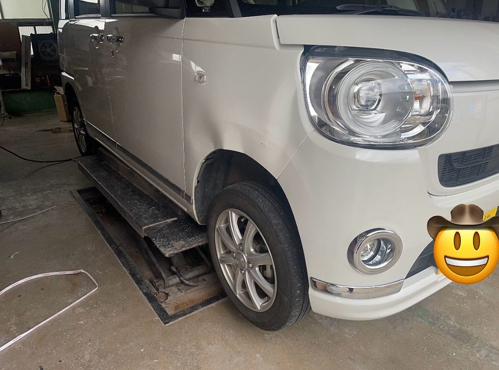 キャンバス修理