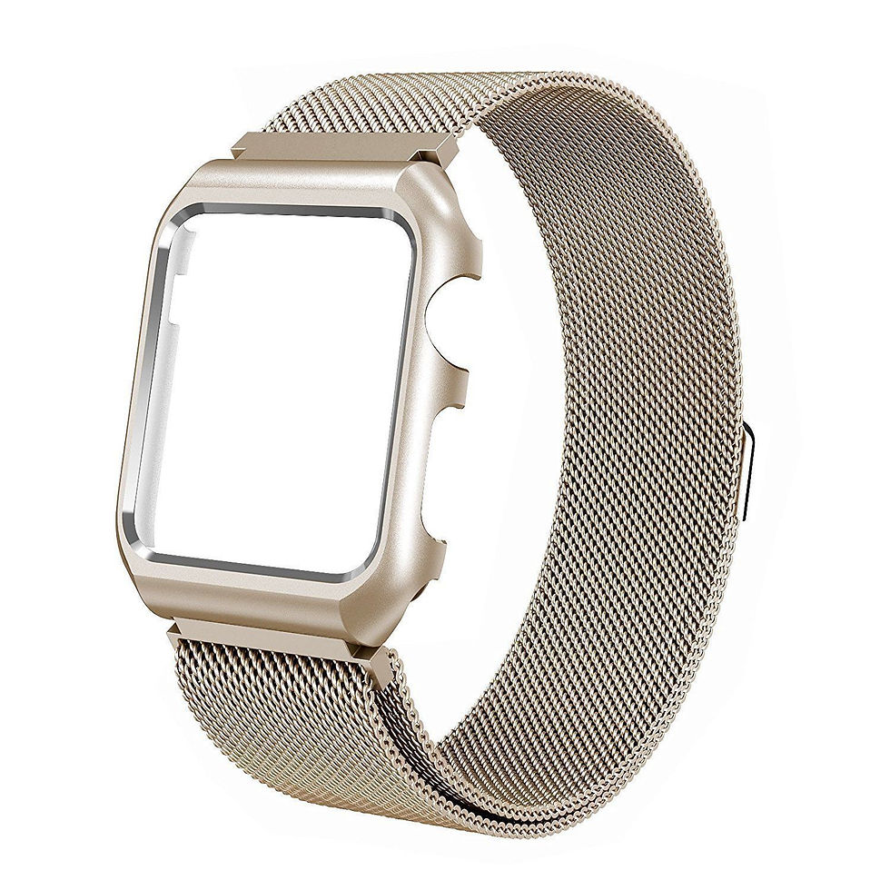 Thumbnail: For Apple Watch Series 3/2/1 38/42mm Milanese Stainless Steel Band Strap iWatch