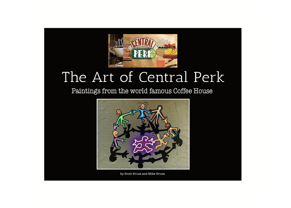 D3 "The Art of Central Perk" Exhibit Catalog