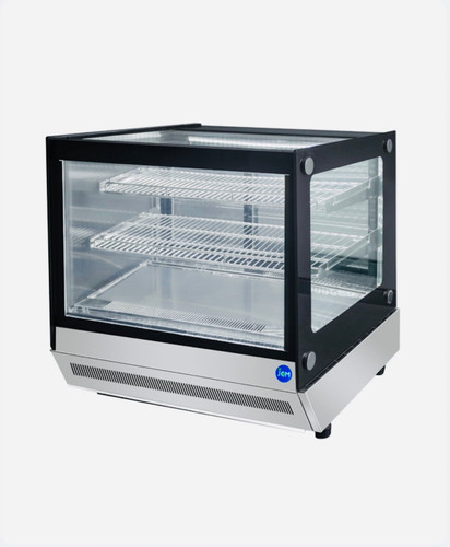 卓上対面冷蔵ショーケース（角型）60L 100V 省エネ型 JCMS-53T | E