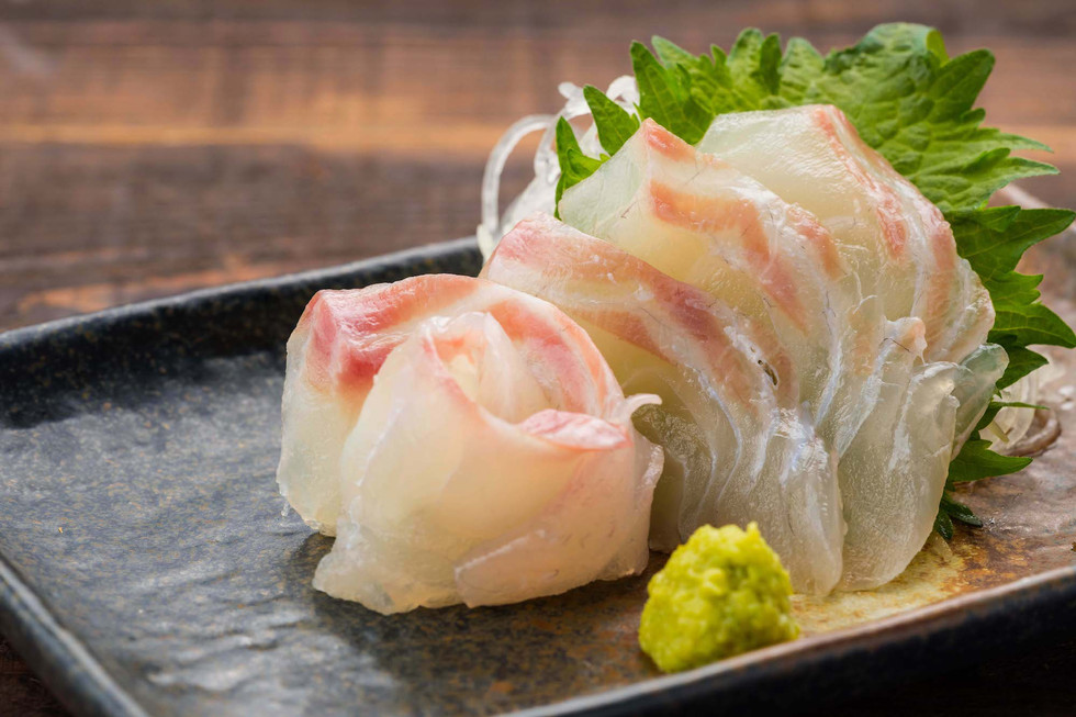 鮮魚の刺身