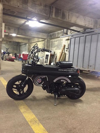 STUDIO MAST バイクのラッピング施工事例