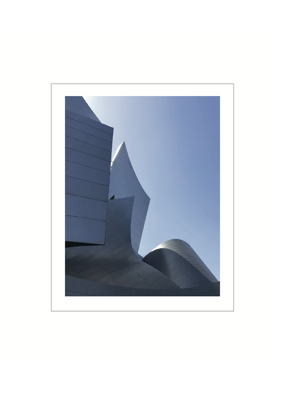 B52 "Steel Waves"  Color Print 14" x 17"