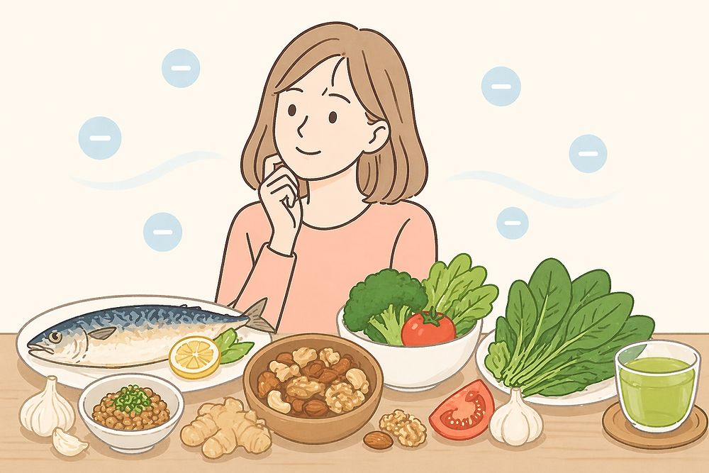 血流を良くする食べ物は？毎日の食事で巡りを整える食品ガイド