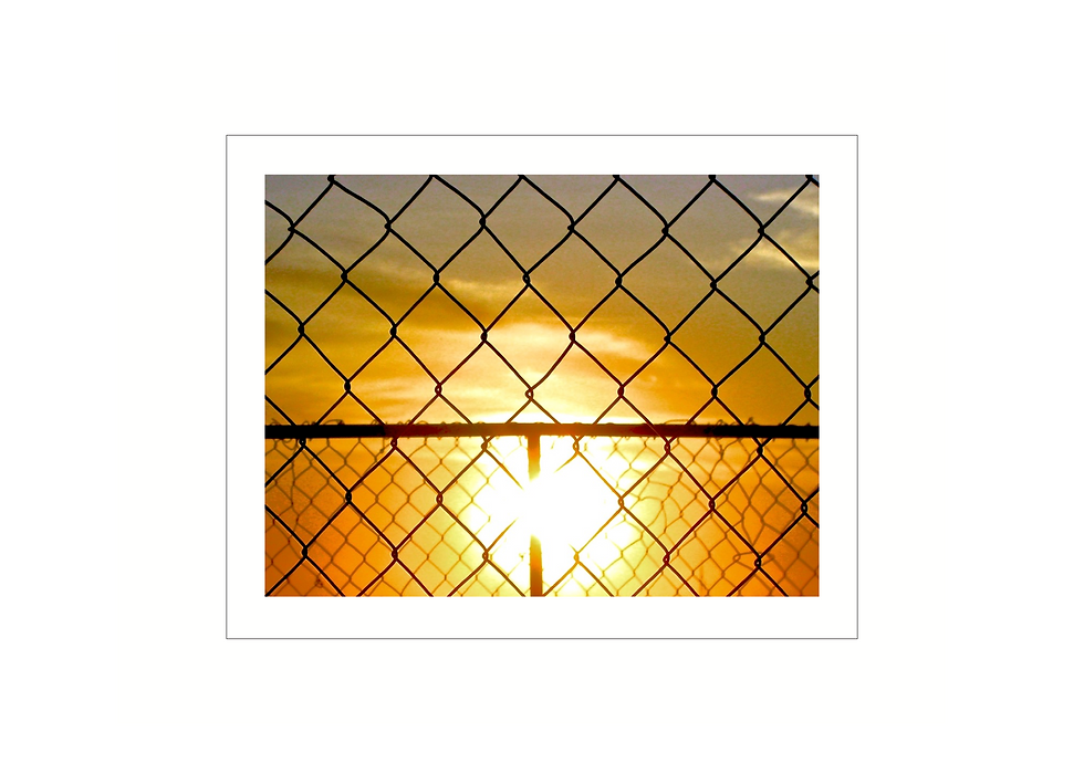 B48 "Inner City Sun"  Color Print 14" x 17"