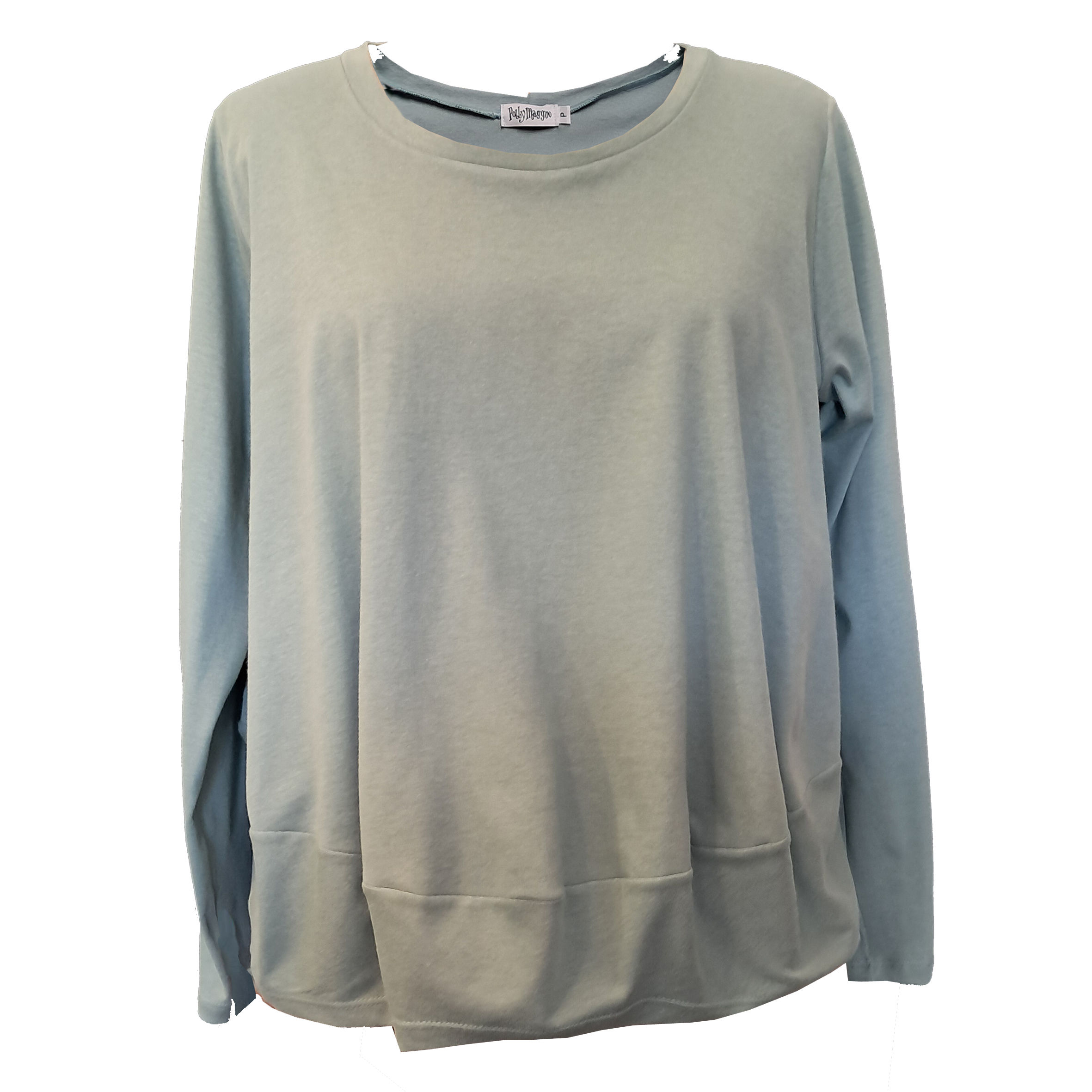 CAMISETA MANDARINA VERDE ÁGUA