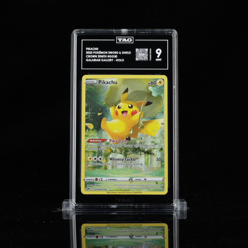 TAG 9 Pikachu GG30/GG70 Crown Zenith: Galarian Gallery Holo