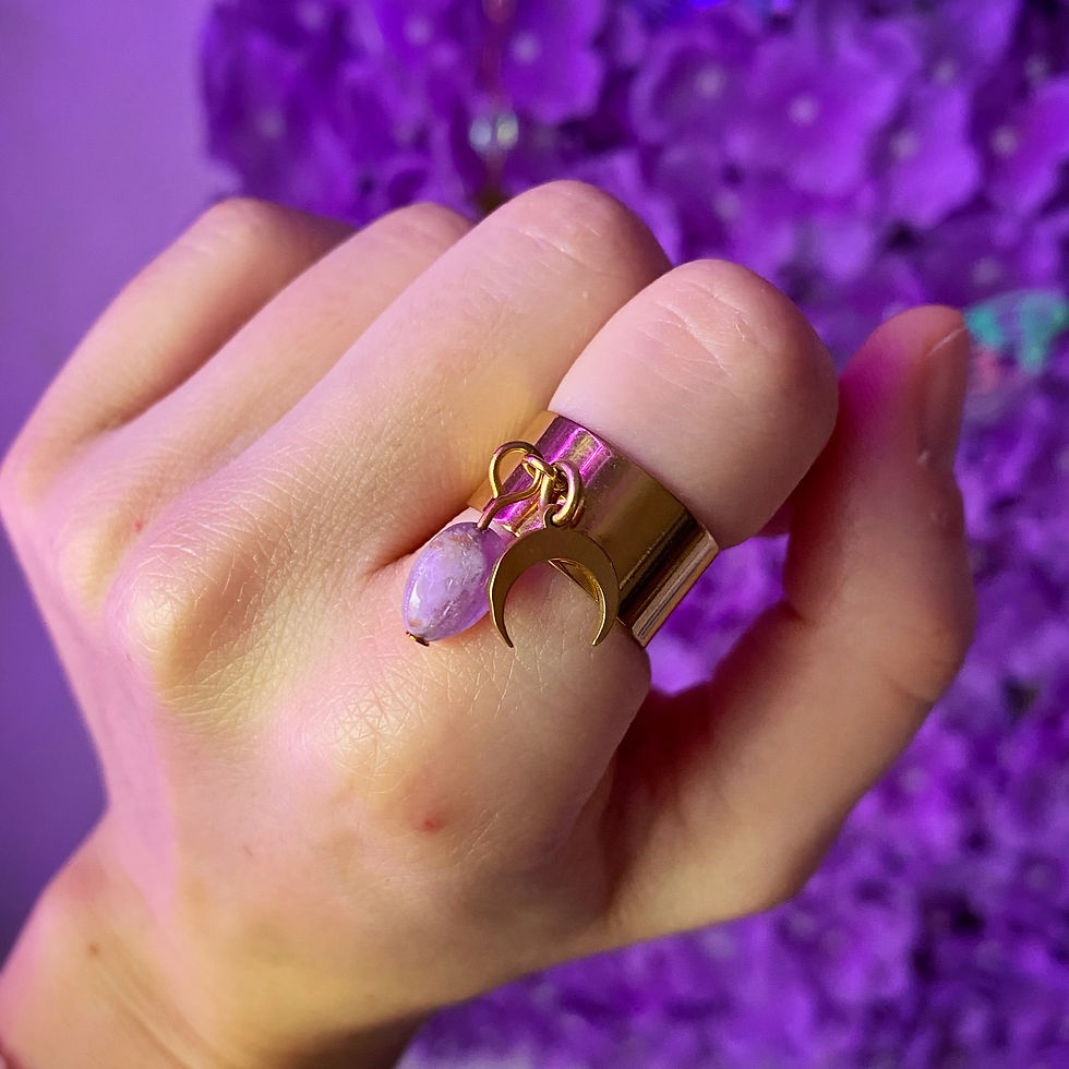 Miniature : Bougie/Bijoux ♡ INTUITION, AMOUR & MANIFESTATION ✨ ♡ + Rituel de Voeux ♡