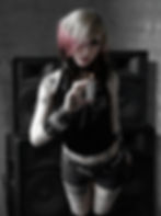Thumbnail: BLACK STUDDED BRACELET