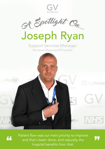 joseph ryan, stepping hill hospital, leadership of the year award nominee