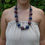 Прев'ю: Royal Blue Wooded Necklace