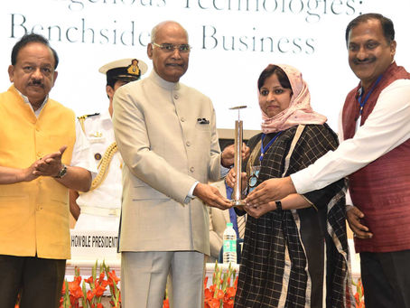 Bharat Biotech receives National Technology Award for ROTAVAC from President of India