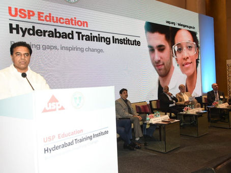 USP, Telangana government set up pharma training institute