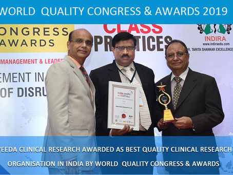 Veeda Clinical Research gets World Quality Congress & Awards