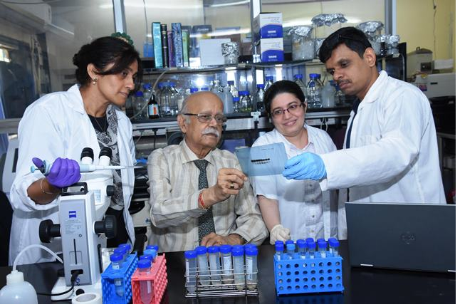 Vidita Vaidya, Ashok Vaidya, Sashaina Fanibunda and Ullas Kolthur-Seetharam (L to R)