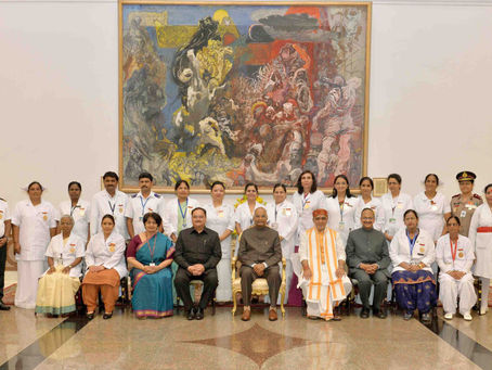 Health Minister Confers Florence Nightingale Awards to 35 Nurses