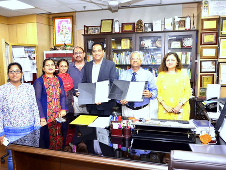 DPSR Universaity signed MoU with with Alniche Lifesciences