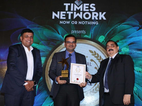 Honour for Mr. V.K. Sharma, Cluster Head of Unichem Laboratories