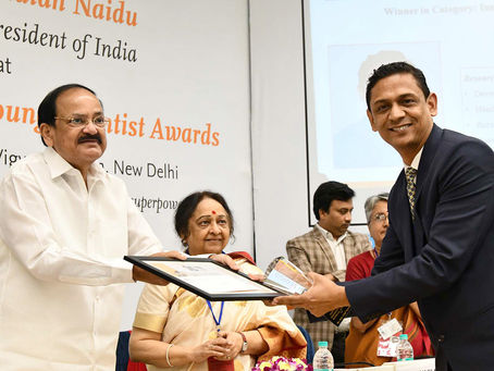 Vice President Presents NASI-Scopus Young Scientist Awards