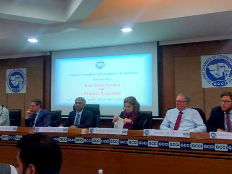 GCCI discusses pharma, biotech & medical device business potential with delegation from Brussels