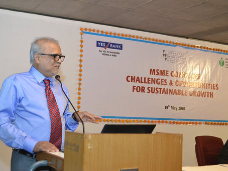 Quality , Consistency and Excellence must for MSMEs to ensure long term success: Dr. Ketan Patel
