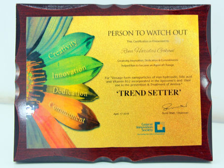 Accuprec team felicitated for the contribution in achieving Award