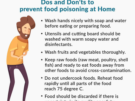 Prevent Food poisoning & Diarrhoea