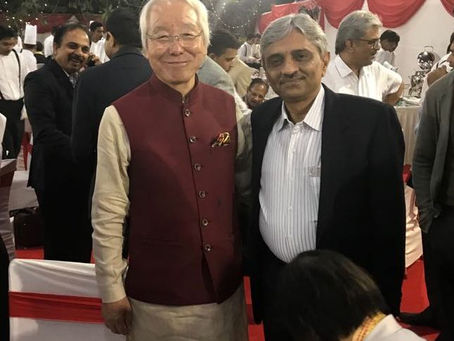 Accuprec BOA chairman felicitates Japanese Governor & delegation