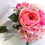 Thumbnail: Pink Hydrangea and Garden Rose Silk Wedding Bouquet