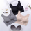 Thumbnail: AC993 Seamless bra ice slik ultra-thin split-cup wireless sports vest sleep bra