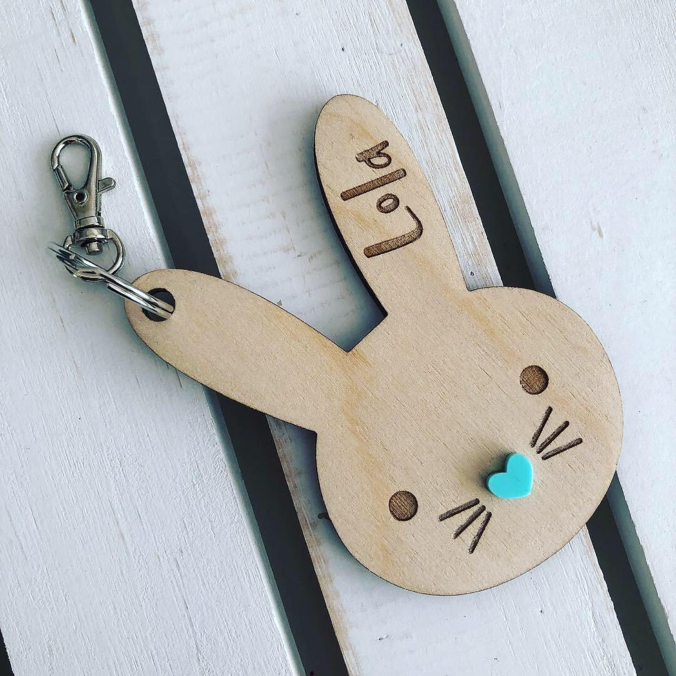 Thumbnail: Bunny Keyring/Bag Charm