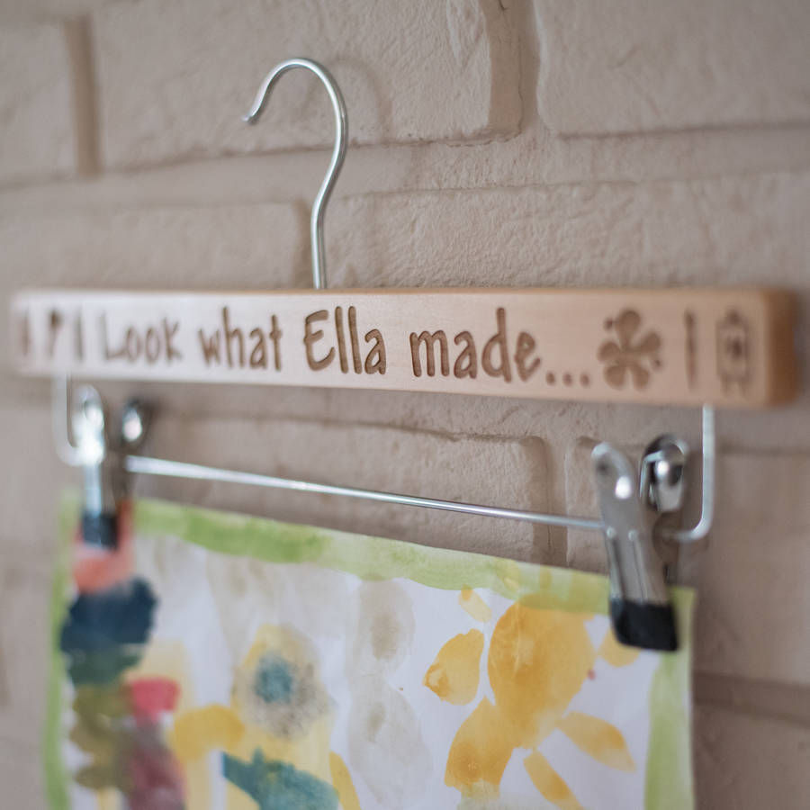 Thumbnail: Art Hanger For Displaying Childrens Artwork