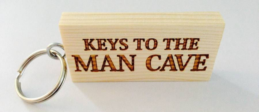 Thumbnail: Keys To The Man Cave Keyring