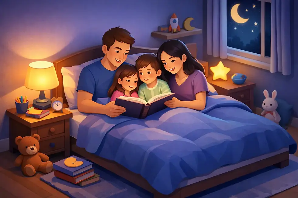 A Family Bedtime Reading Ritual That Works