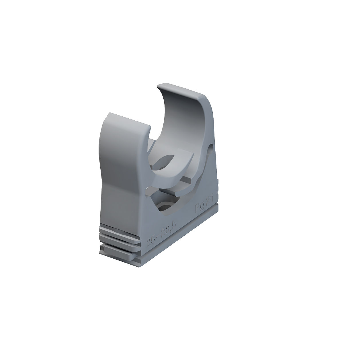 Befestigungsklemmen für Rohrleuchte, Maschinenrohrleuchte, 28mm, Klammer