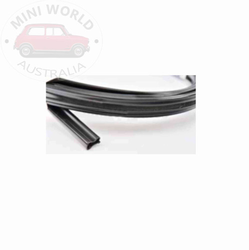 Classic Mini black deluxe moulded sill trim | Mini World Australia