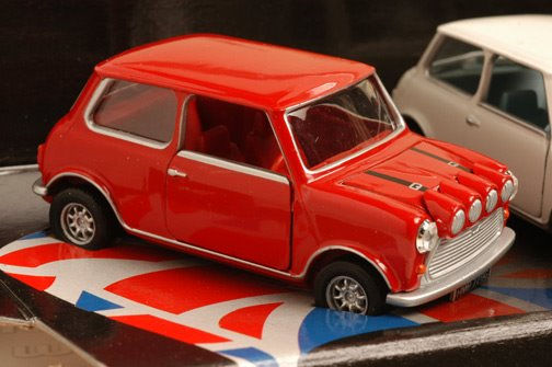 Thumbnail: Corgi "The Italian Job" Austin Mini Cooper S Diecast Model Cars