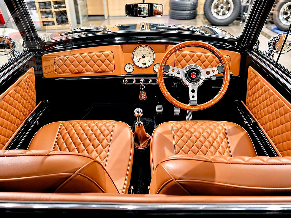 Thumbnail: 1965 Morris Mini Deluxe Ute – 1-of-1 Mini World Australia Custom Build