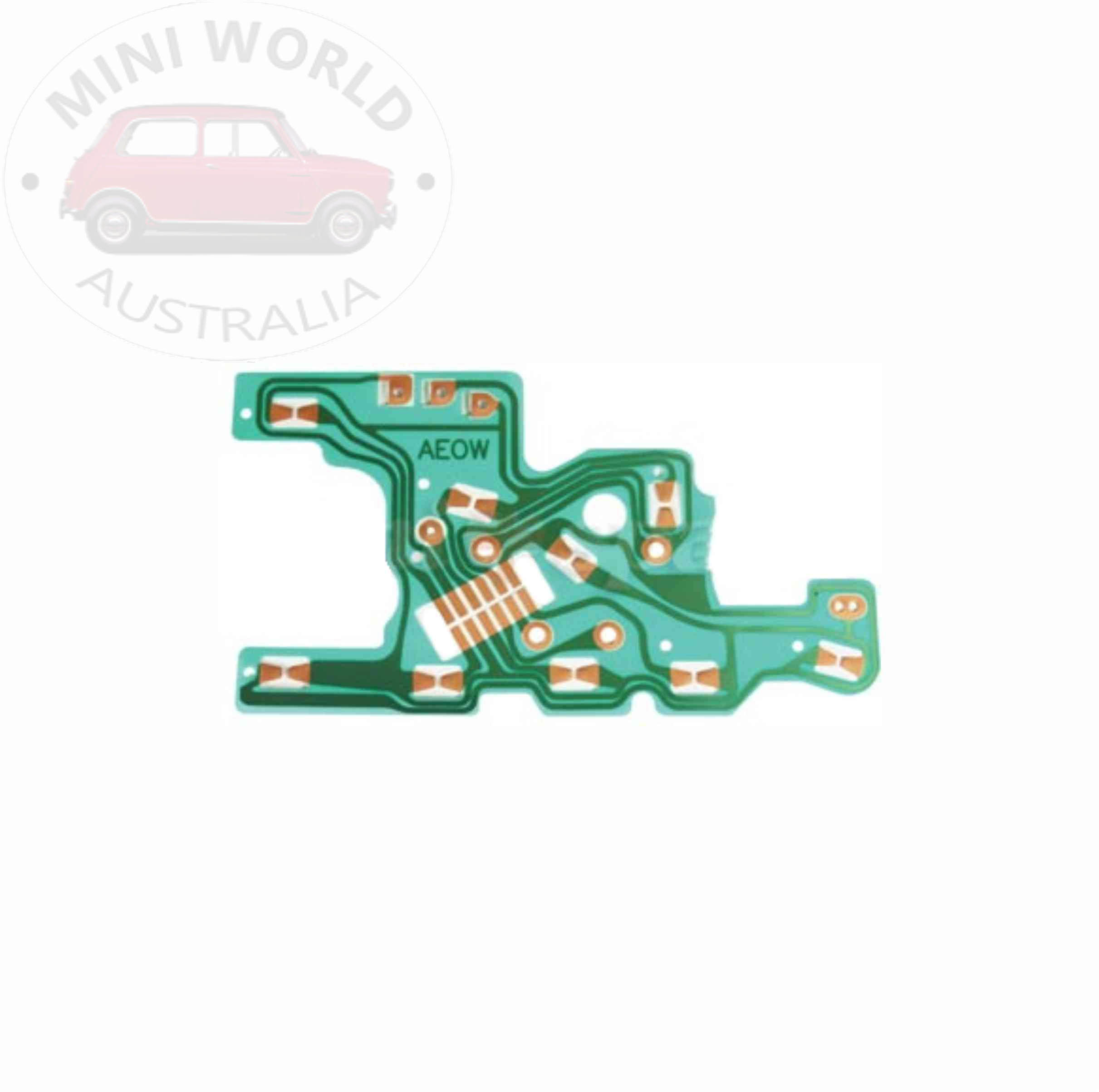 Printed circuit, 3 clock PCB Smith type