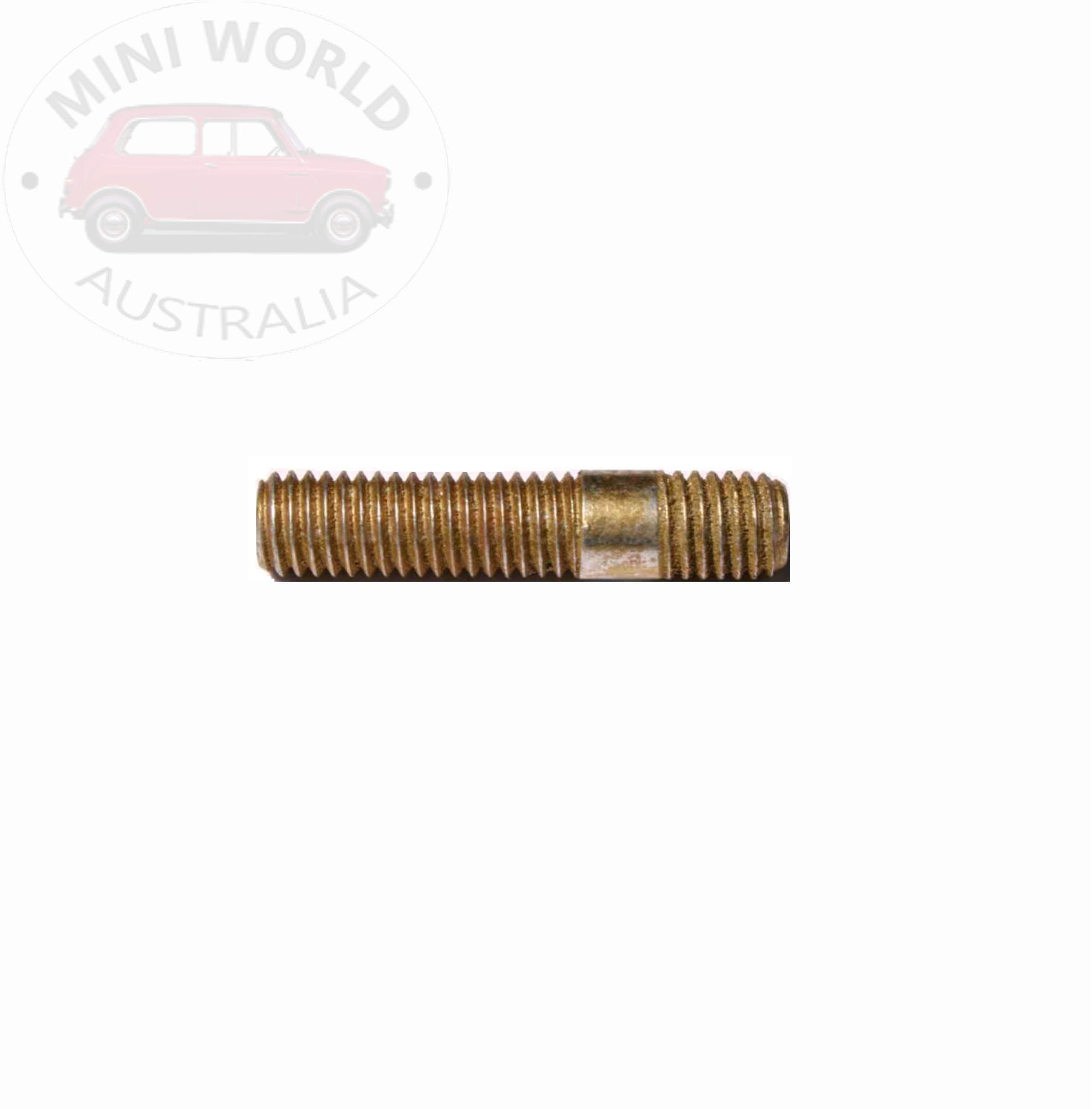 Injection manifold downpipe stud