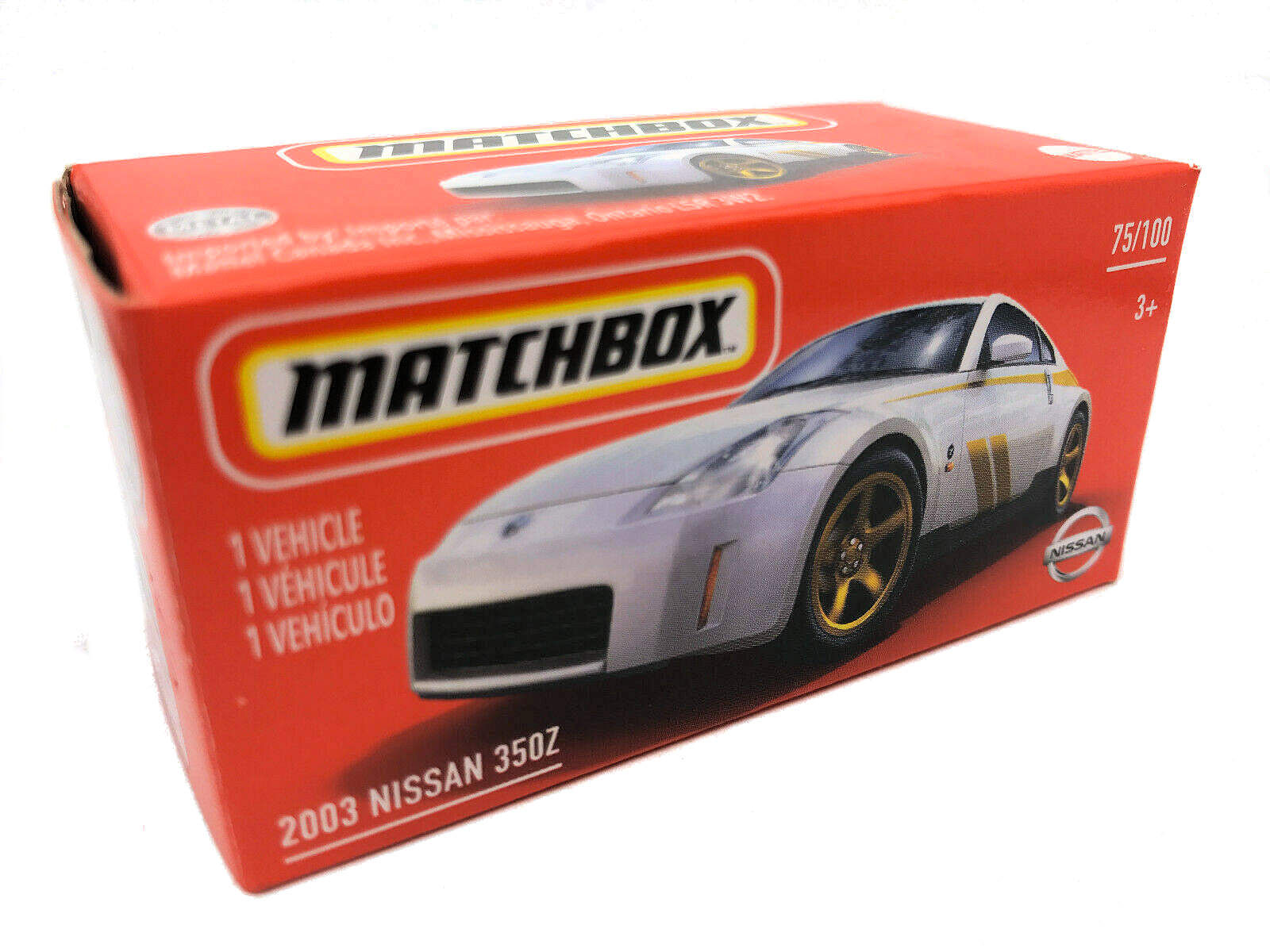 2021 Matchbox 2003 Nissan 350z Collectible Die Cast Metal Toy JDM Car