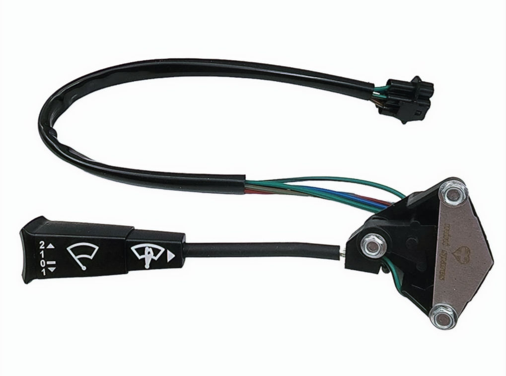 Mini and Moke Wash/Wiper dual stalk switch fitted on left side up to 1980+