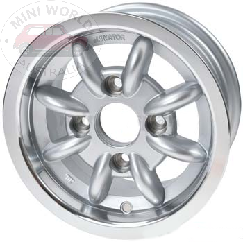 Mini Miniator mag wheel rim 10x5 in diamond cut including caps | Mini ...