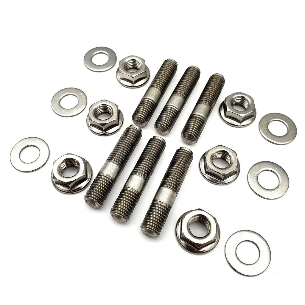 Manifold stailess steel stud and nut kit