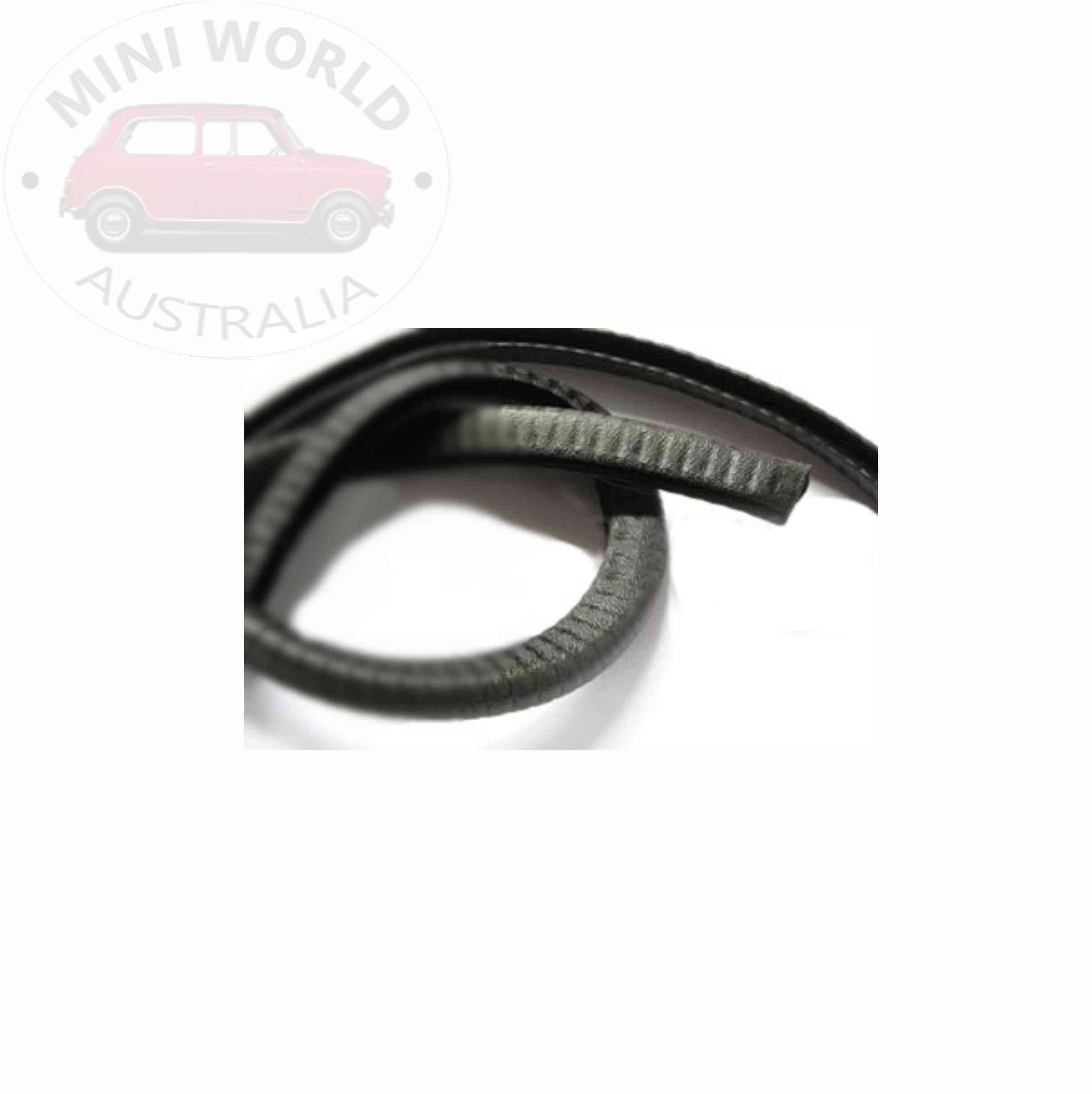 Classic Mini aftermarket rubber sill moulding finisher (from 1993-2000)