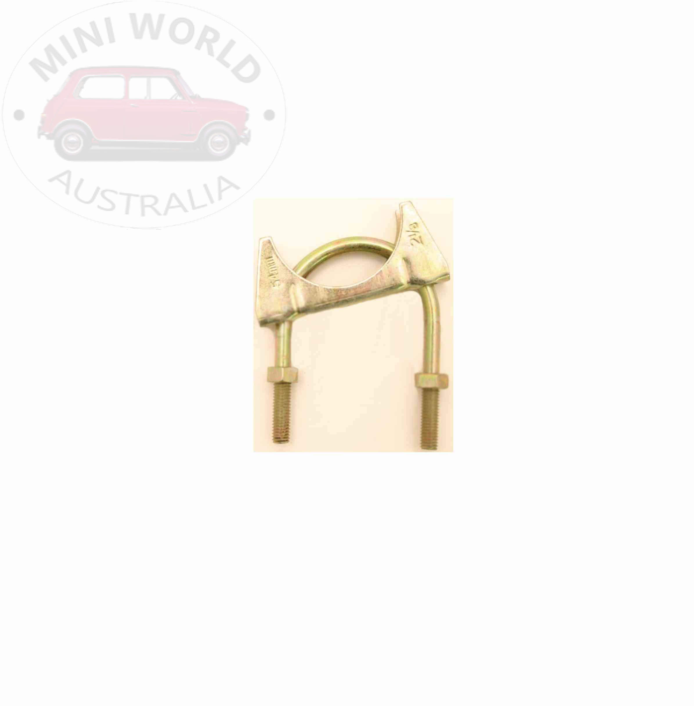 Exthaust U bolt clamp 1 3/8" 35mm