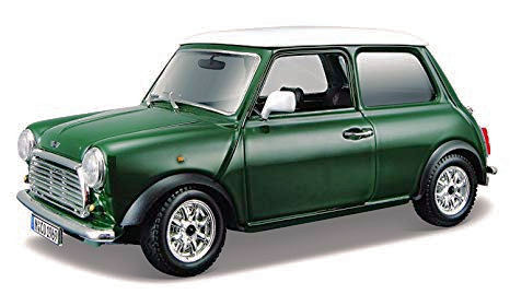 Thumbnail: Bburago 1969 Morris Mini Cooper Diecast Metal Model Toy Car