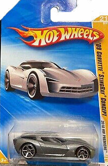 Hot Wheels '09 Corvette Stingray Concept Diecast Model Toy