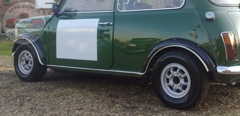Thumbnail: Mini Group 2 Classic Wheel arch set